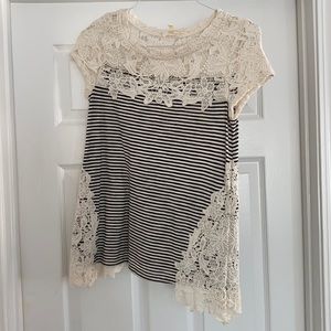Anthropologie striped Top